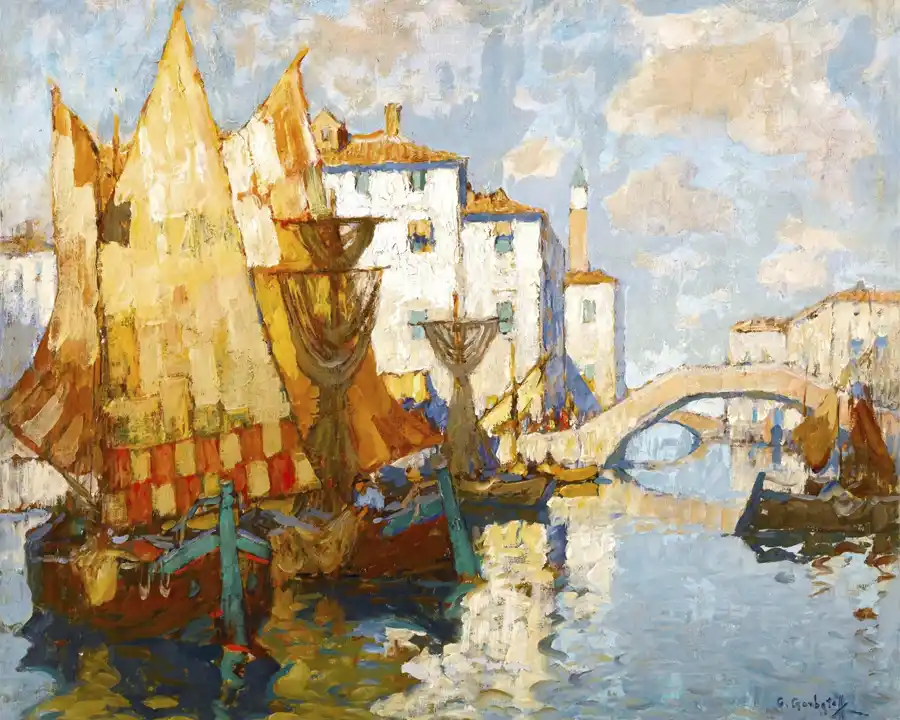 Fischer in Chioggia - ein lebendiger Hafen mit Segelbooten