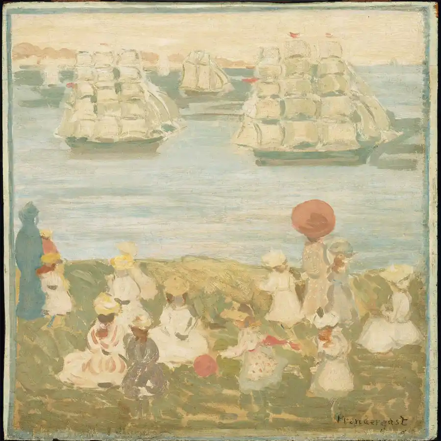 Kunstdruck von Die schönen Schiffe