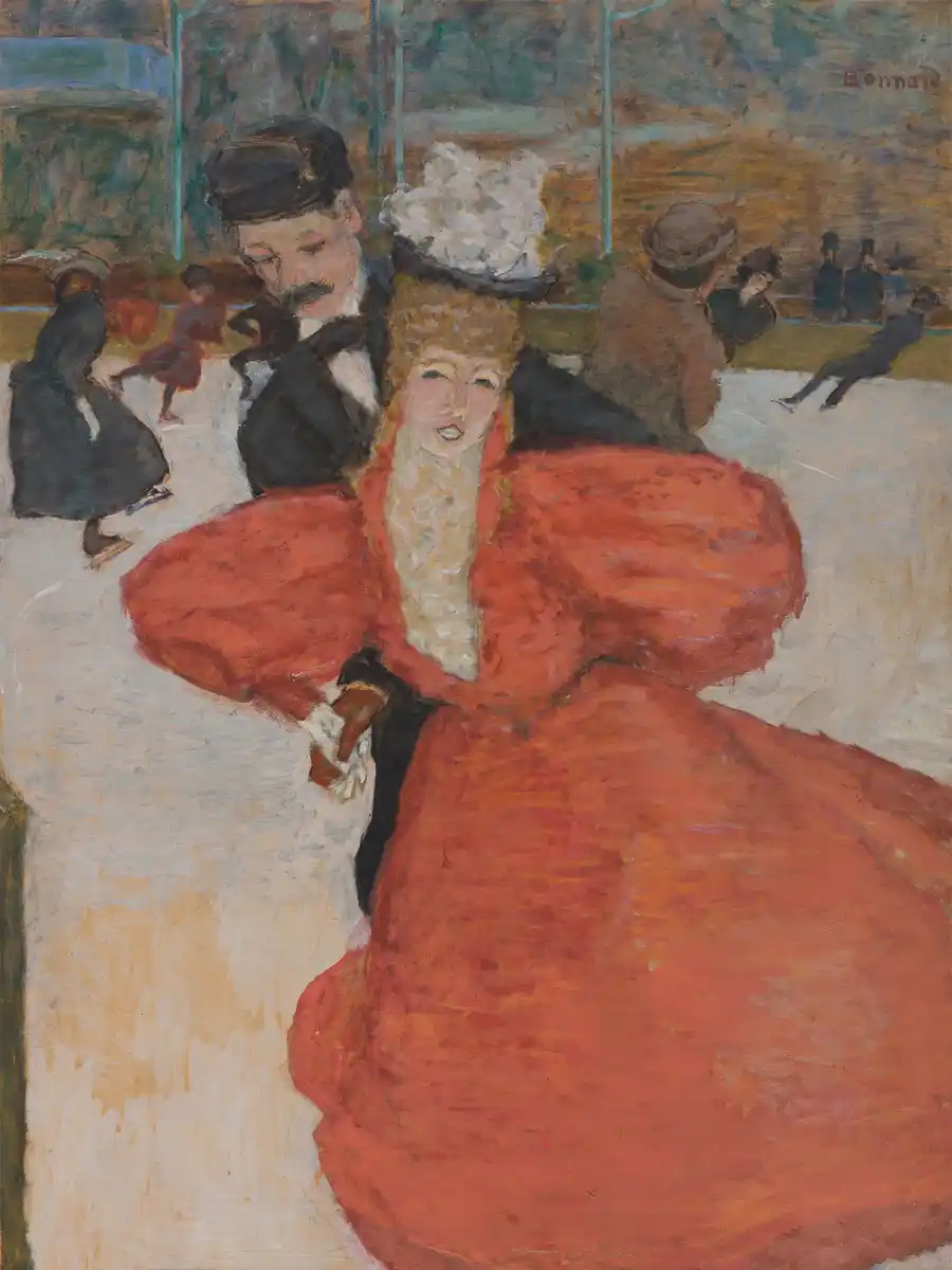 Eispalast von Pierre Bonnard, ein lebendiges Kunstwerk