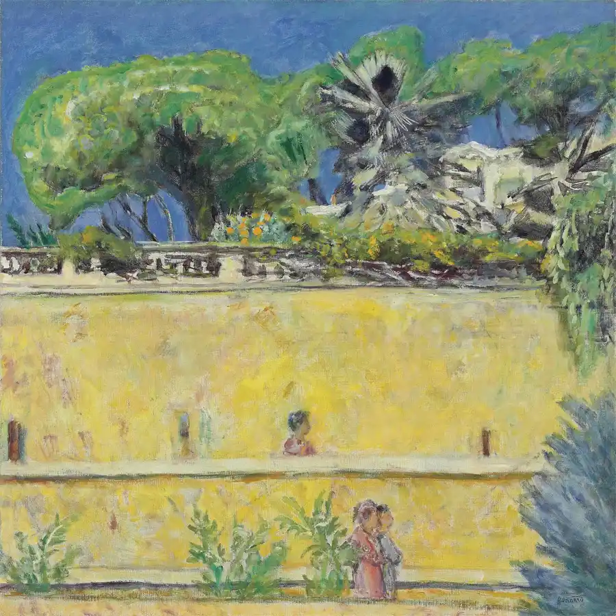 Kunstdruck von Die Terrassen - Pierre Bonnard