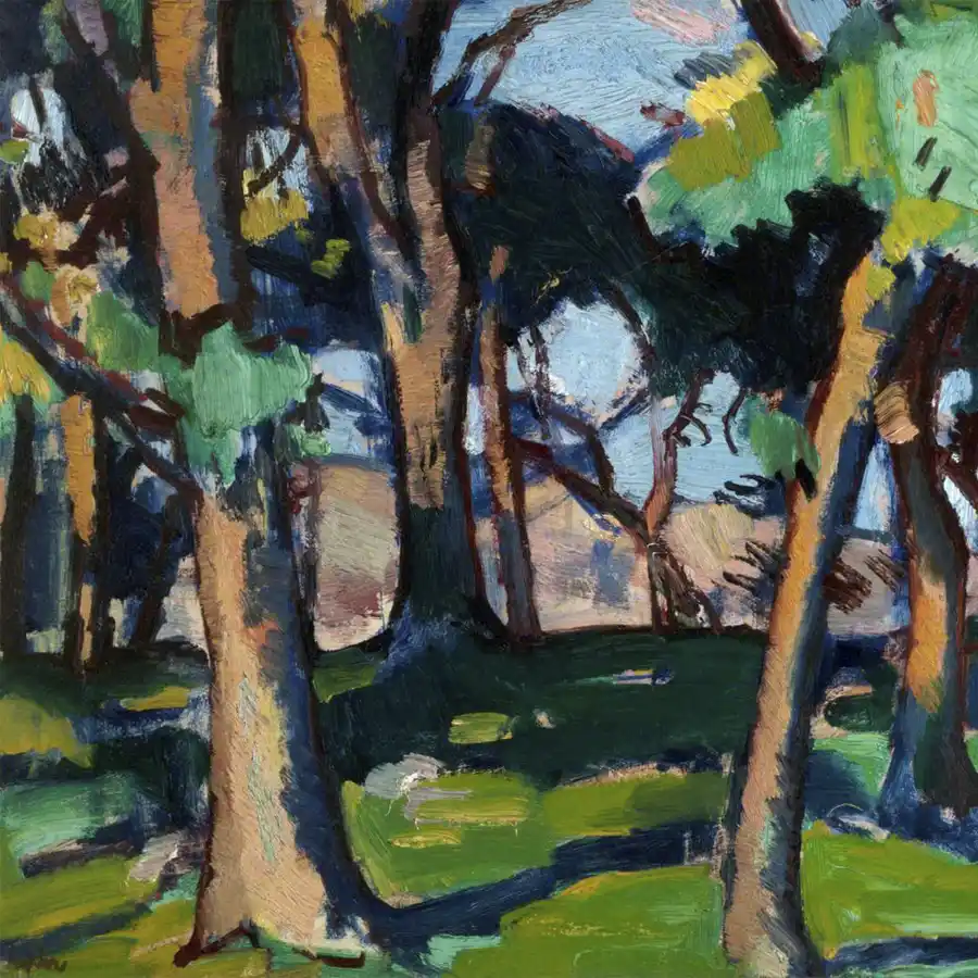 Kunstdruck von Douglas Hall, Samuel Peploe