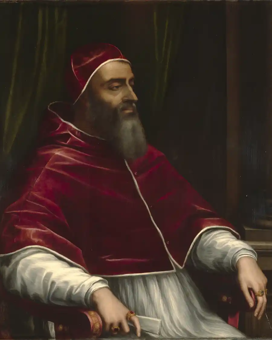 Kunstdruck von Papst Clemens VII von Sebastiano del Piombo