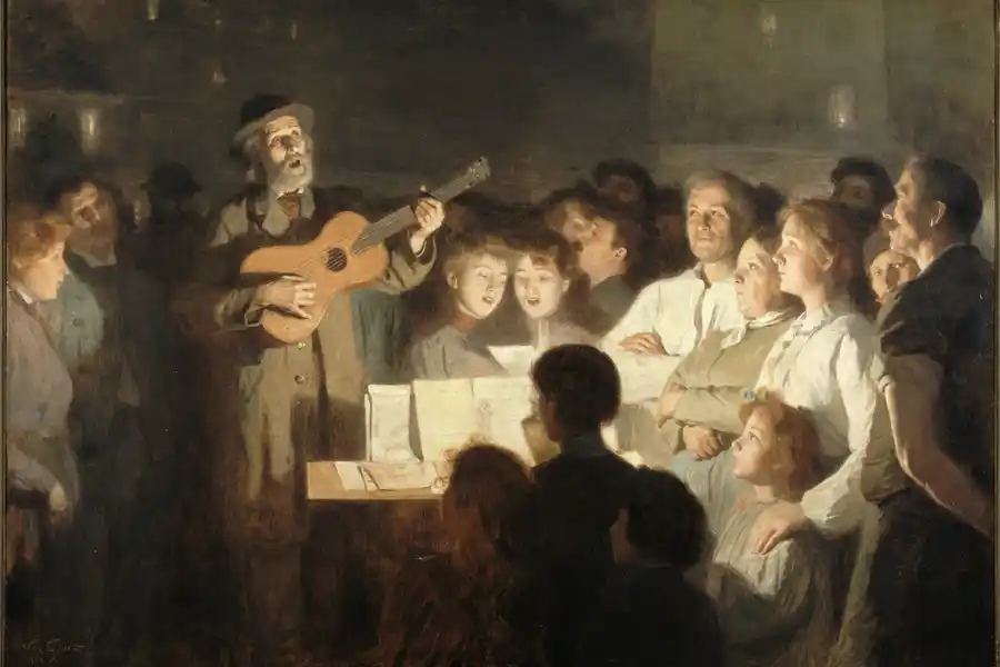 Der Liedhändler - ein Meisterwerk von Victor Gabriel Gilbert