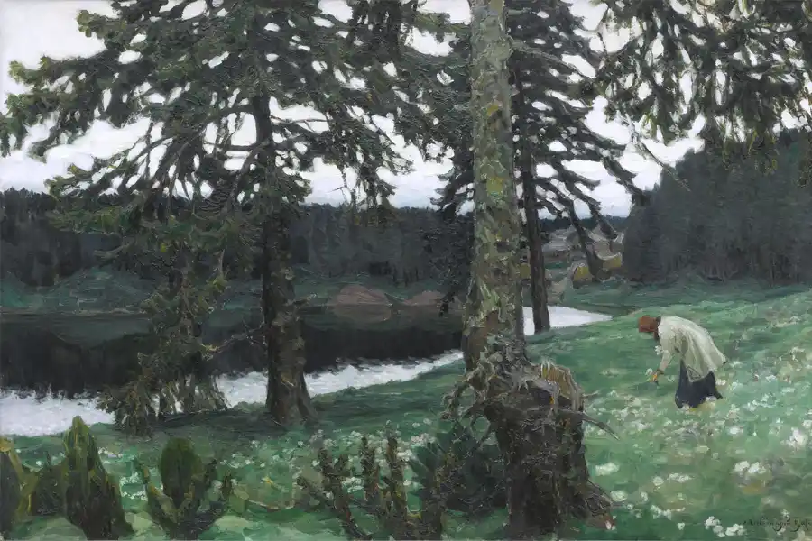 Kunstdruck von Der See, Viktor Vasnetsov