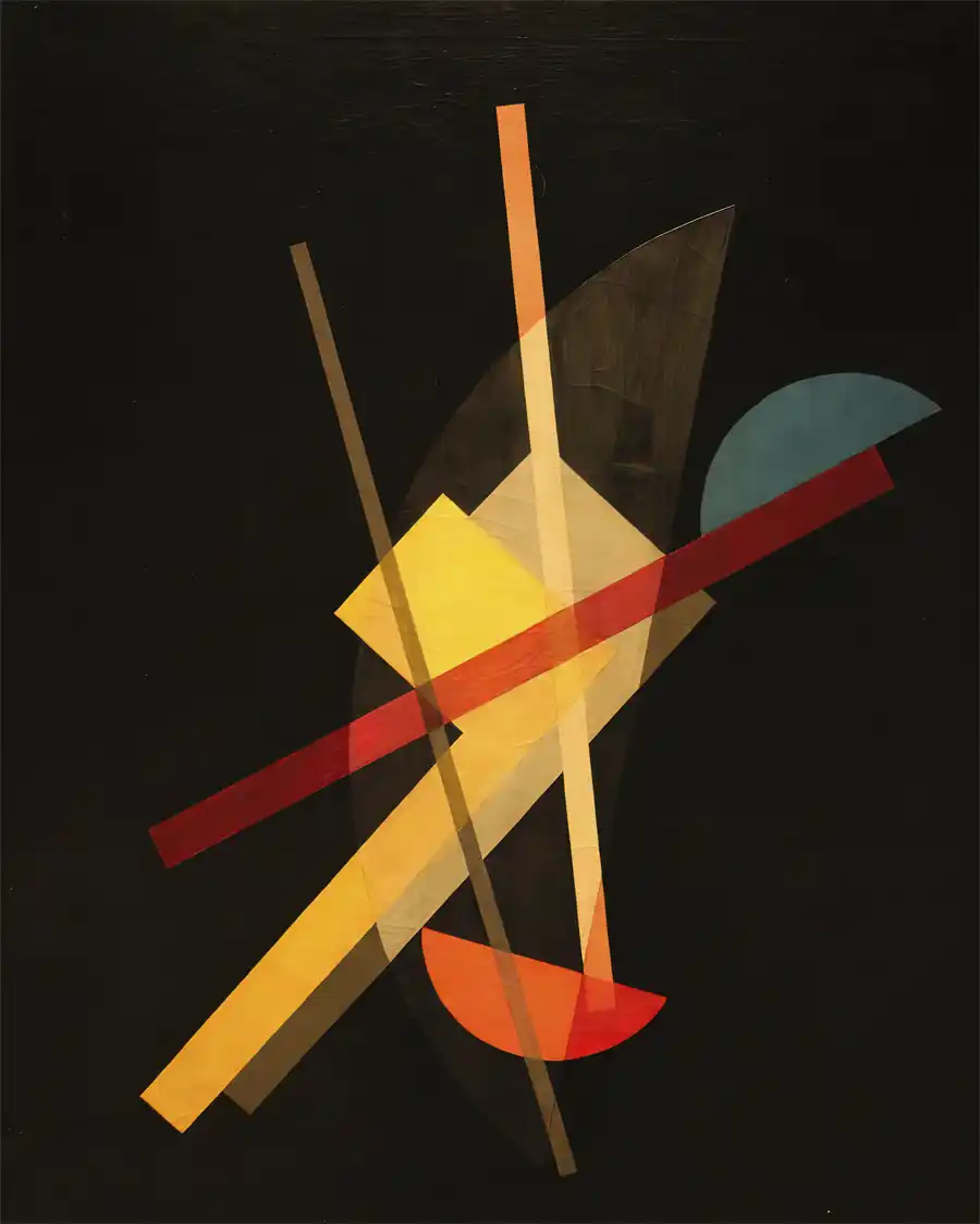 Abstrakte Kunst von Laszlo Moholy-Nagy