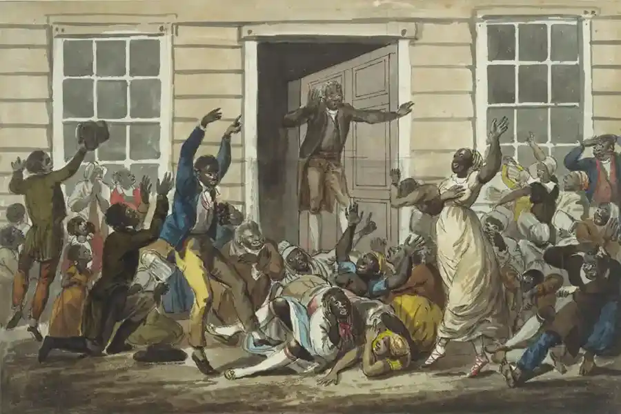 Método Negro en una Reunión de Oración de Pavel Svinyin.