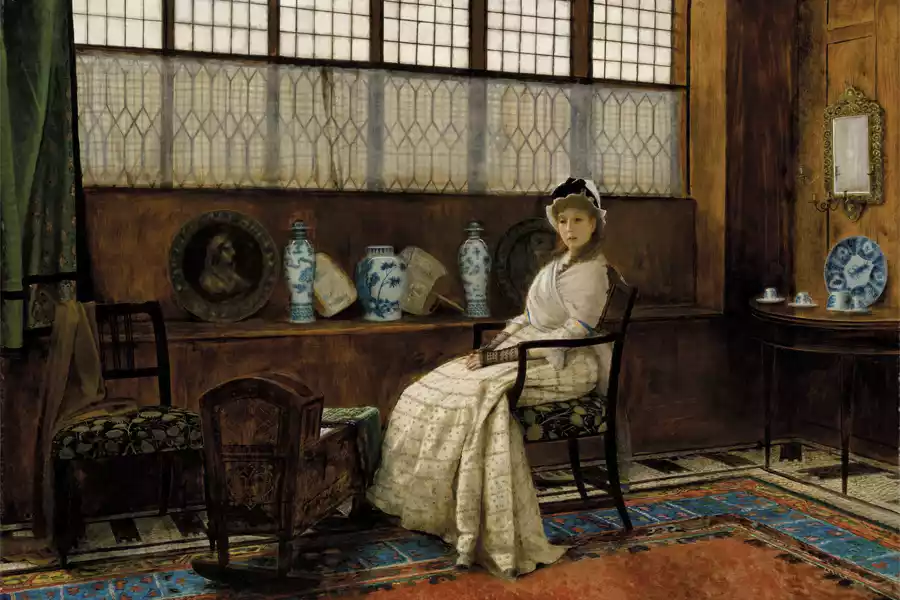 La Chanson du Berceau de John Atkinson Grimshaw