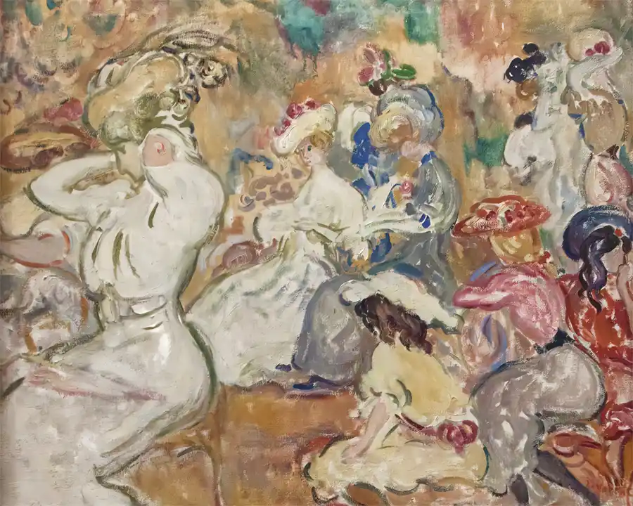 Giovani Donne nel Giardino, opera di Louis Valtat