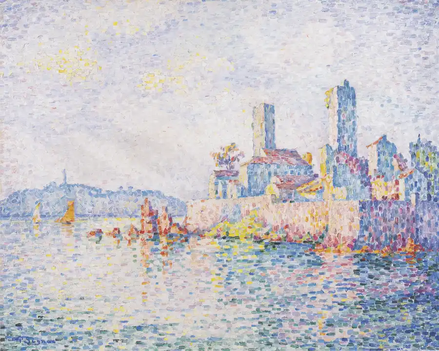 Antibes, le Torri - Stampa di Paul Signac