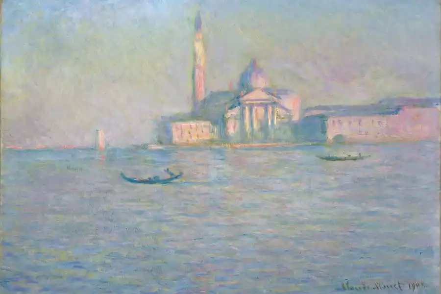 San Giorgio Maggiore 3, een impressionistisch schilderij van Claude Monet.