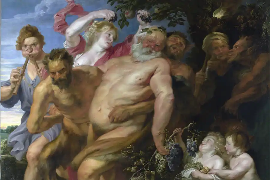 The Drunken Silenus by Peter Paul Rubens, a Baroque masterpiece.